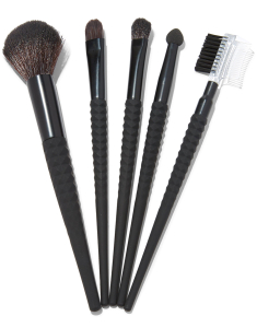 Matte Black Makeup Brushes 855494